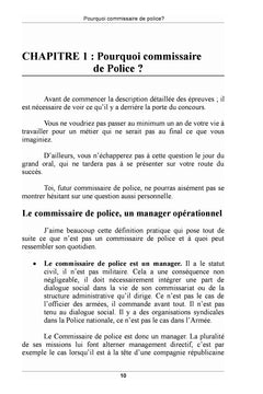 Toi, ce futur commissaire de police