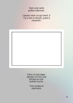 Atelier coloré et poétique