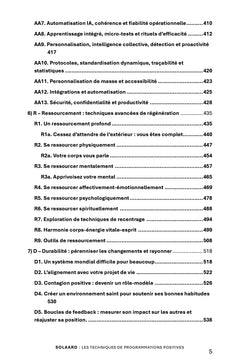PROGRAMMATIONS POSITIVES avec la Méthode Solaard