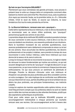PROGRAMMATIONS POSITIVES avec la Méthode Solaard