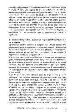 PROGRAMMATIONS POSITIVES avec la Méthode Solaard