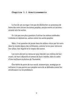 DE LA DECADENCE A L'EXCELLENCE DES PEUPLES NOIRS