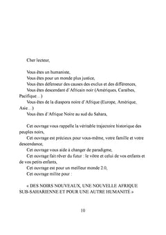 DE LA DECADENCE A L'EXCELLENCE DES PEUPLES NOIRS