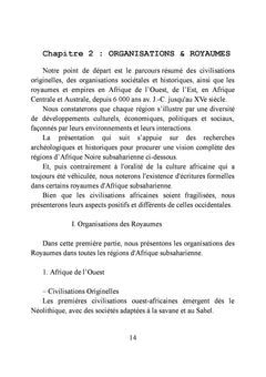 DE LA DECADENCE A L'EXCELLENCE DES PEUPLES NOIRS