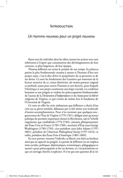 Thomas Jefferson, la Nature, l'individu et la liberté