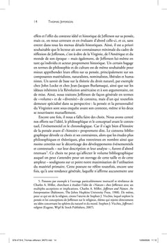 Thomas Jefferson, la Nature, l'individu et la liberté