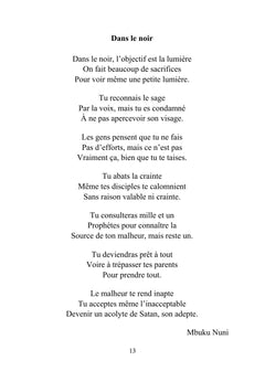 À la nouvelle découverte