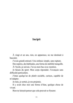 Avant d'avoir commencé