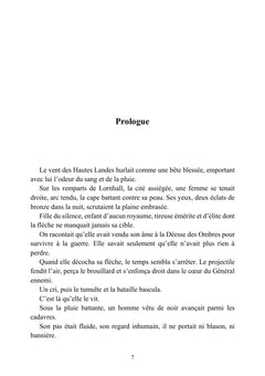 La Flèche et l'Ombre - Partie I