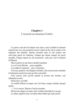 La Flèche et l'Ombre - Partie I