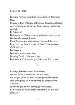 Chants de Beautés et de Combats