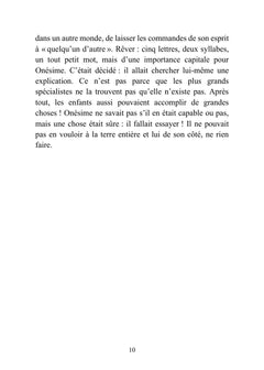 L'Aventure onirique d'Onésime