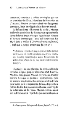 Le théâtre d'Alfred de Musset