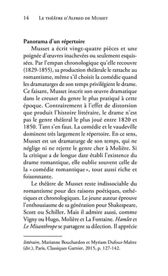 Le théâtre d'Alfred de Musset