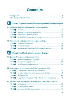 DCG 1 - Fondamentaux du droit - Fiches - Réforme 2026-2027