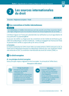 DCG 1 - Fondamentaux du droit - Fiches - Réforme 2026-2027