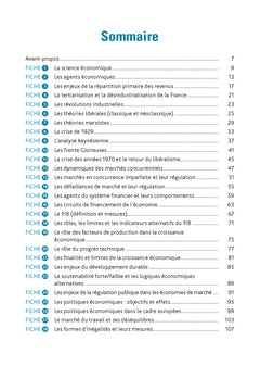 DCG 5 Economie contemporaine - Fiches de révision - 3e éd.
