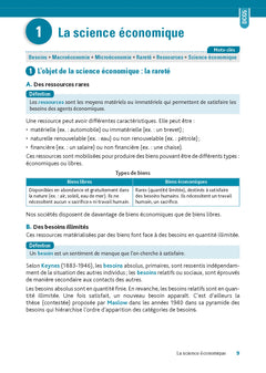 DCG 5 Economie contemporaine - Fiches de révision - 3e éd.