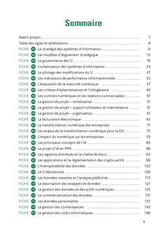 DSCG 5 Management des systèmes d'information - Fiches de révision - Réforme 2026-2027