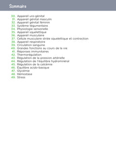 L'UE B1 en fiches mémos - Sciences biomédicales - Fonctionnement du corps humain - DEI