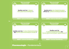 Flashcards DEI - UE B.1 Sciences biomédicales - Pharmacologie