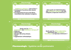 Flashcards DEI - UE B.1 Sciences biomédicales - Pharmacologie