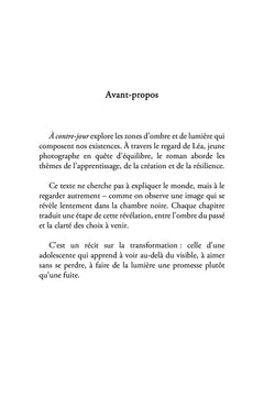 À contre-jour