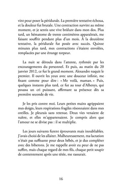 Le courage d'une mère
