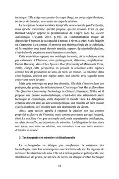 Héritage, machines et civilisations