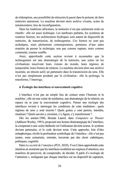 Héritage, machines et civilisations