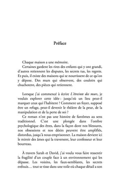 L'étreinte des murs