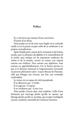 Peine perdue