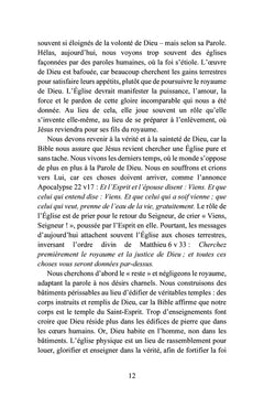 Église selon la pensée de Dieu