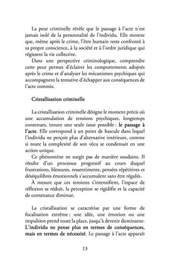 Quand la peur devient passage à l'acte