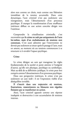 Quand la peur devient passage à l'acte