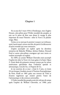 De la Terre à Mars