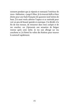De la Terre à Mars