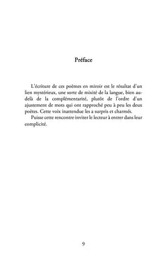Poèmes en miroir