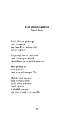 Poèmes en miroir