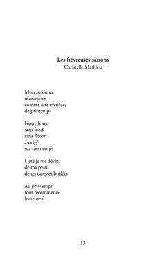 Poèmes en miroir