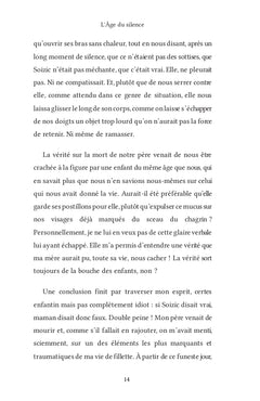 L'Âge du silence