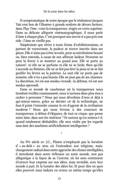 De la suite dans les idées