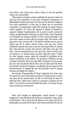 De la suite dans les idées