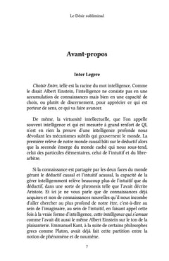 Le Désir subliminal