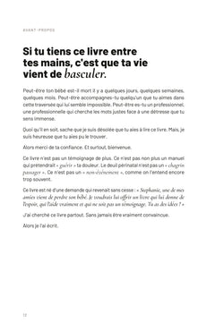 Vivre avec l'absence