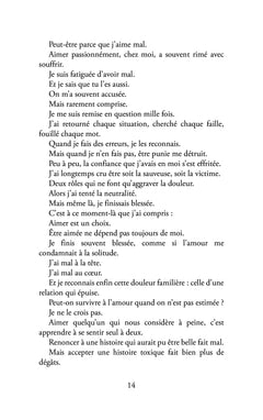 Aimer jusqu'au silence