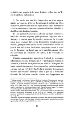 Les captifs africains et les comptoirs de la traite