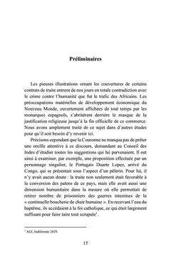 Les captifs africains et les comptoirs de la traite