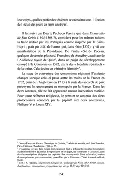 Les captifs africains et les comptoirs de la traite