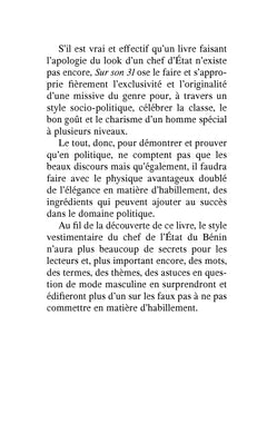 Sur son 31